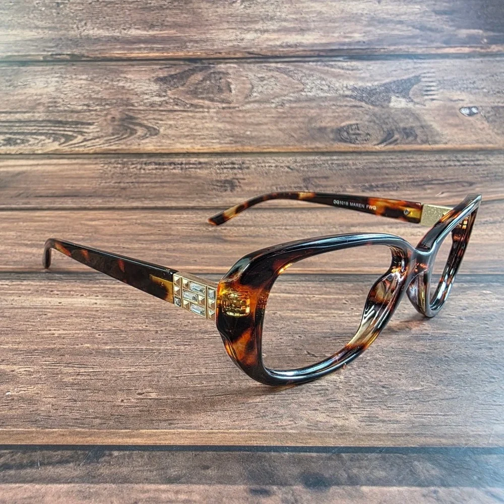 Foster Grant Women's Sunglasses Tortoise Cat Eye DG1018 Maren FWG FRAMES‎ ONLY